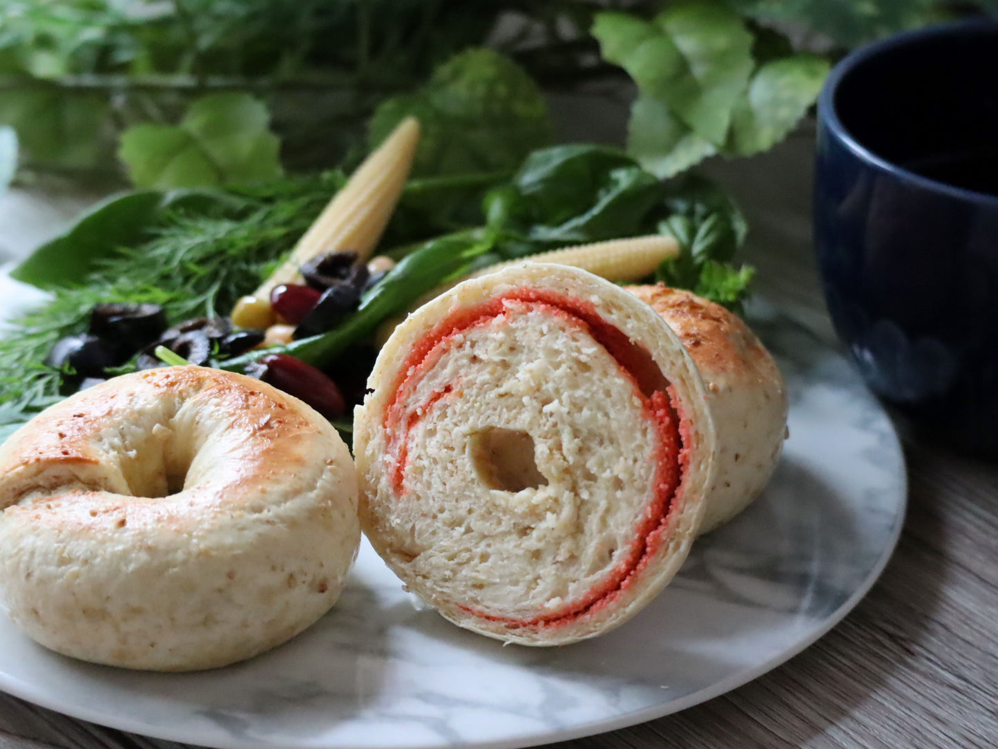 【5点セット】うま味！明太子BAGEL2個入り ×5点